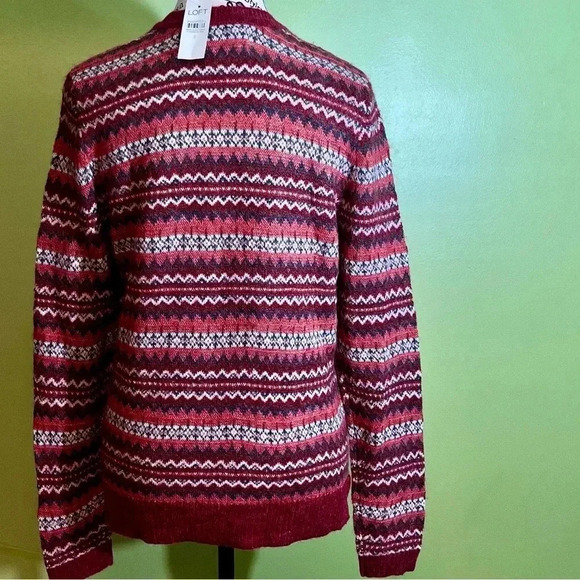 🆕 LOFT Burgundy Women’s Sweater~Size Small - Picture 3 of 7